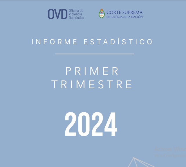 Informe estadístico primer trimestre 2024 - Oficina de Violencia ...